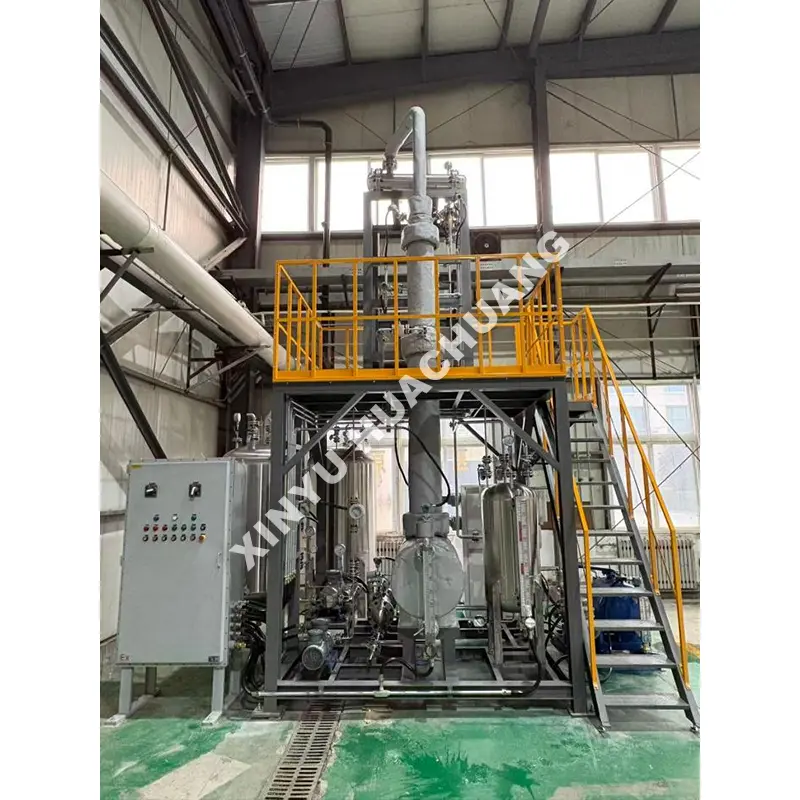 Fluor kemisk destillationsenhet